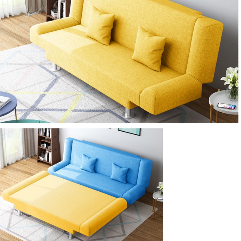 29.53"H Linen Armless Convertible Sleeper Sofa Bed for Living Room Clearhalo 'furn' 'furn_sofas' 'Furniture' 'furniture_sofas' 'kitchen' 'kitchen_sofas' 'Living Room Furniture' 'Sofa' 'sofas' 1200x1200_72d440c5-2810-43e0-8e0c-5e457cae8112