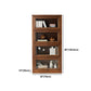 Solid Wood Standard Bookcase Contemporary Vertical Bookcase with Glass Doors Clearhalo 'Bookcases' 'furn' 'furn_bookcases' 'Furniture' 'furniture_bookcases' 'kitchen' 'kitchen_bookcases' 'Living Room Furniture' 'Office Furniture' 1200x1200_72d4f039-efad-4573-a70b-2eac089cc84e