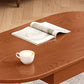 4 Legs Coffee Table Contemporary Oval Solid Wood Coffee Cocktail Table Clearhalo 'Coffee & Accent Tables' 'Coffee Tables' 'coffee_tables' 'furn' 'furn_coffee_tables' 'Furniture' 'Living Room Furniture' 1200x1200_72d653ed-b961-48fe-963d-ee7971c1f904