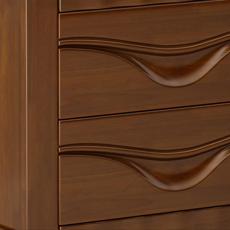 Cabinete tradicional de madera de madera de madera de madera de madera para el dormitorio