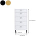 Commode contemporaine de 13,65 pouces de largeur avec 3/4/5 tiroirs