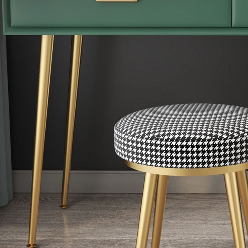 Genuine Leather Vanity Table in Green Luxurious Stone Top Makeup Desk Clearhalo 'Bedroom Furniture' 'furn' 'furn_makeup_vanities' 'Furniture' 'Makeup Vanities' 'makeup_vanities' 1200x1200_72d8ca4e-b874-41c7-9aa8-31bcd9c1ccae