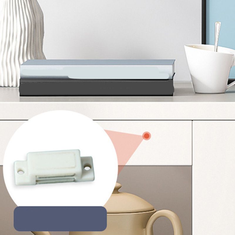 Engineered Wood Sideboard Table Modern Dining Server with Metal Legs for Dining Room Clearhalo 'buffet_sideboard' 'Buffets & Sideboards' 'furn' 'furn_buffet_sideboard' 'Furniture' 'Kitchen & Dining Furniture' 1200x1200_72d94b94-f4de-4c1c-8e3d-5d3dd4be3b3a