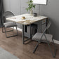 Wood Frame Dining Table Folding Rectangle Dining Table for Dining Room