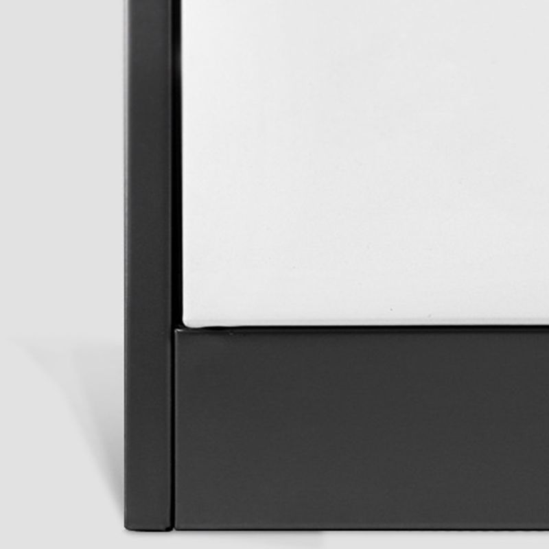 Modern File Cabinet Storage Shelves Color Block File Cabinet for Home or Office