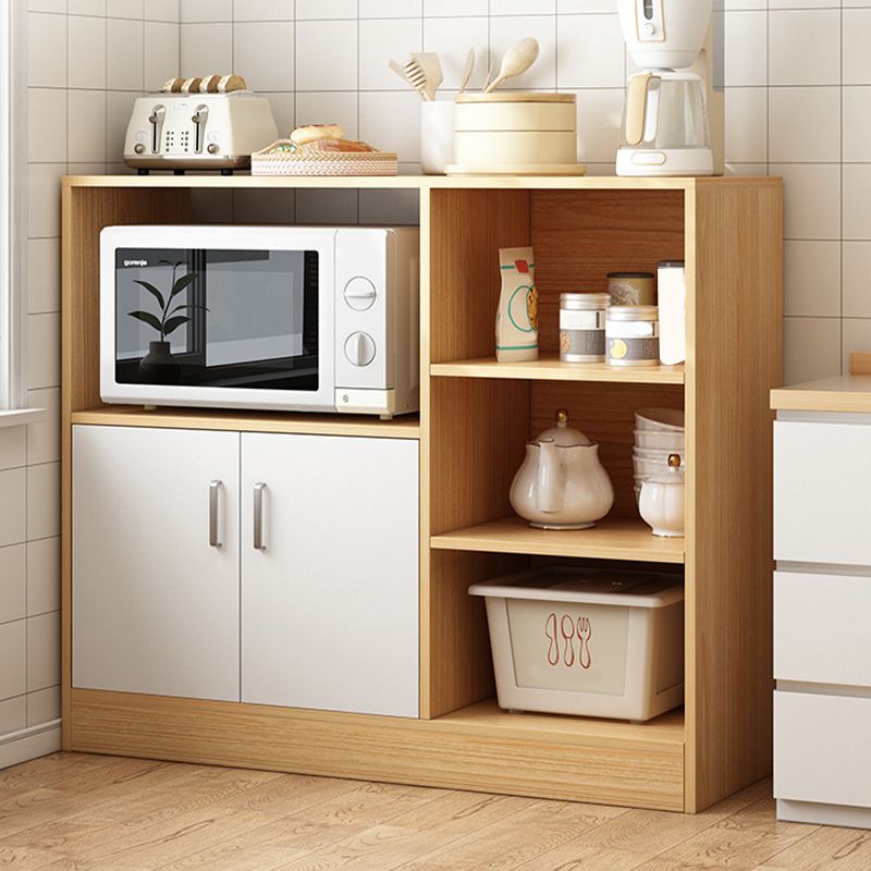 Mesa de acabado antiguo mesa de comedor de madera diseñada con almacenamiento abierto