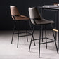 Industrial Bar-stool PU Leather Counter Bar Stool with Metal Legs Clearhalo 'Bar Furniture' 'Bar Stools' 'bar_stools' 'furn' 'furn_bar_stools' 'Furniture' 'furniture_bar_stools' 'Kitchen & Dining Furniture' 1200x1200_72df69b4-3d32-4b0d-84cd-3b8c67797a7e