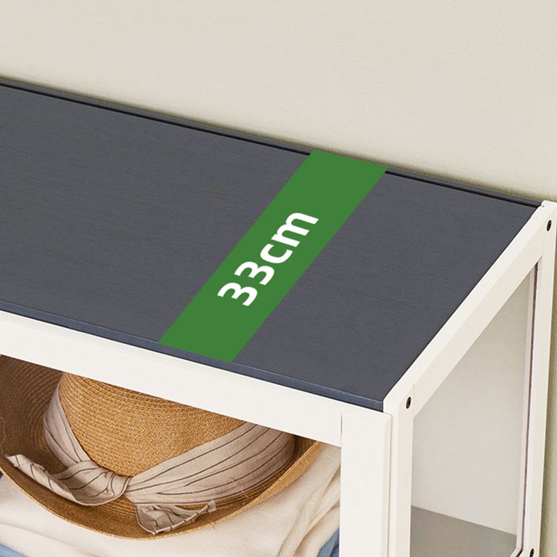 Modern Wood Accent Cabinet, Rectangle Lacquered Storage Cabinet, White Clearhalo 'Cabinets & Chests' 'cabinets_chests' 'furn' 'furn_cabinets_chests' 'Furniture' 'Living Room Furniture' 1200x1200_72dfeb55-c385-4c08-9e69-a7b43294efe8