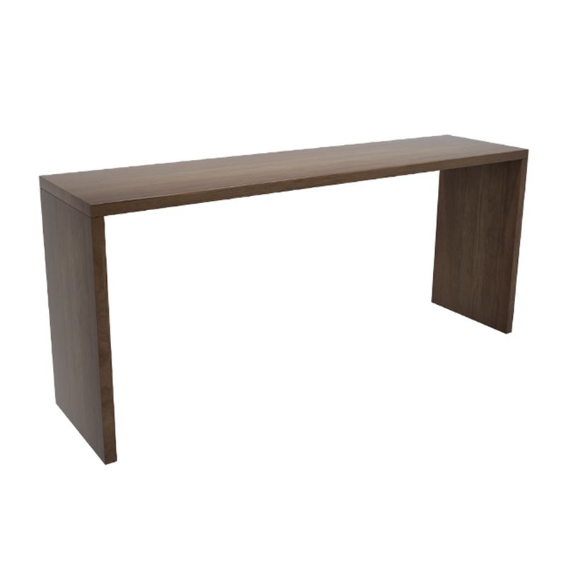 Modern Solid Wood Indoor Rectangle Double pedestal Bar Dining Table Clearhalo 'Bar Furniture' 'Bar Tables' 'bar_tables' 'furn' 'furn_bar_tables' 'Furniture' 'Kitchen & Dining Furniture' 1200x1200_72e2340a-c6e2-4e7f-bafc-ade32e11840a