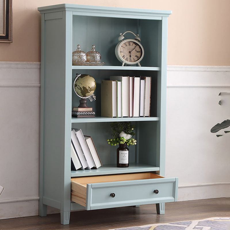 Modern gesloten achterste standaard boekplank houten boekenkast voor studieruimte