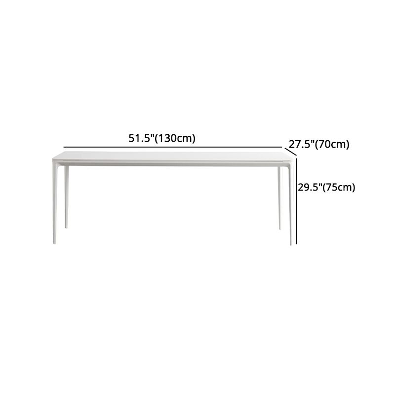Modern 1/4/5/6/7 Pieces White Dining Set Sintered Stone Dining Table Set with Chairs Clearhalo 'Dining Room Sets' 'Dining Tables & Seating' 'dining_room_set' 'furn' 'furn_dining_room_set' 'Furniture' 'furniture_dining_room_set' 'Kitchen & Dining Furniture' 'kitchen&dining_furn' 'kitchen' 1200x1200_72e69461-75ef-4e8d-a640-203b2cf8d018