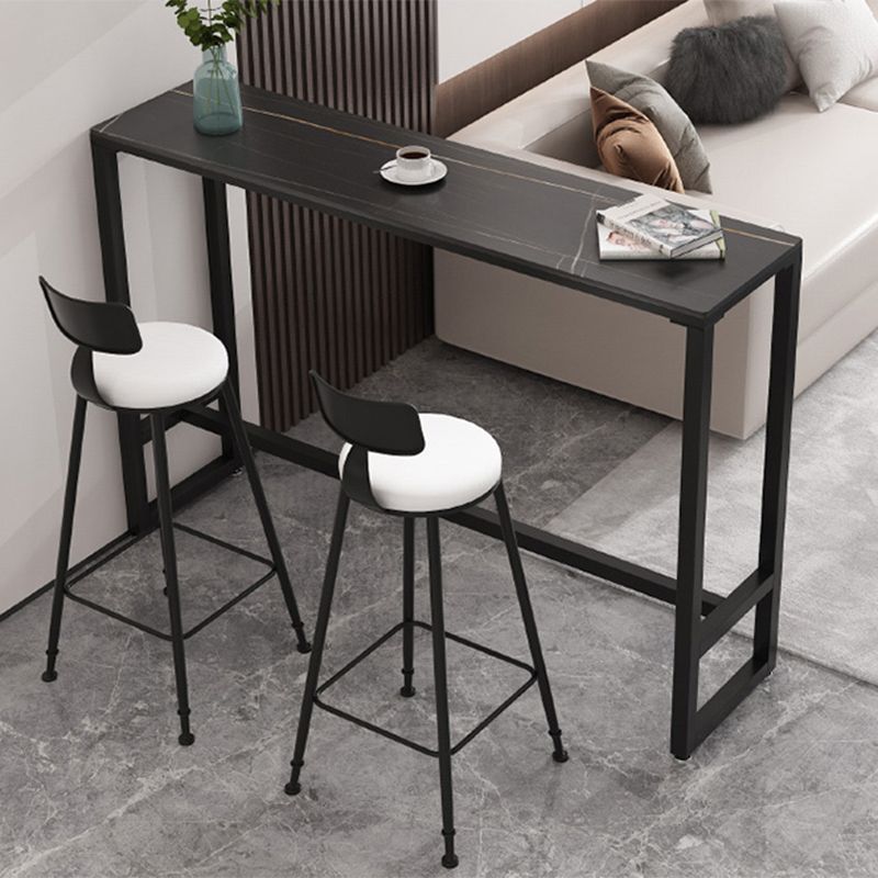 Modern Style 2/3/5 Pieces Stone Rectangular Bar Table Set for Living Room