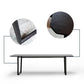 Rectangle Black Dining Table Wooden Table Industrial with Double Pedestal Clearhalo ' dining_table' 'Dining Tables & Seating' 'Dining Tables' 'furn' 'furn_dining_table' 'Furniture' 'furniture_dining_table' 'Kitchen & Dining Furniture' 'kitchen&dining_furn' 'kitchen' 'kitchen_dining_table' 1200x1200_72f6e4bc-e8fc-4fe0-b809-467039e2cbf0