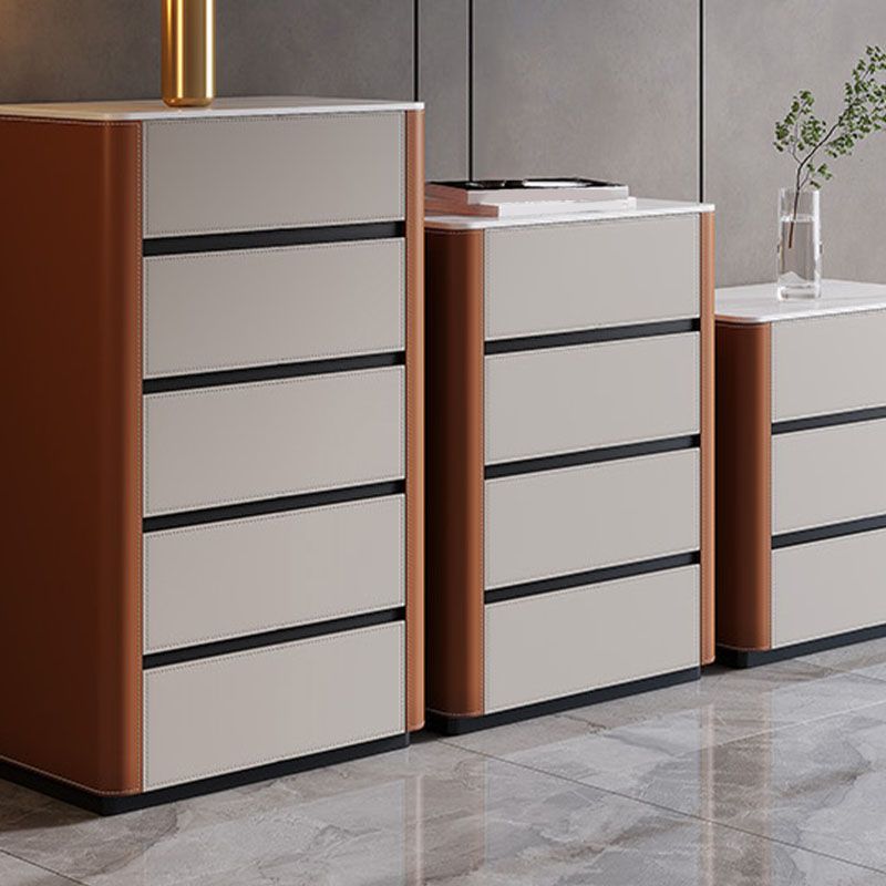 Stone Dresser Modern Storage Chest Dresser with 2/3/4/5 Drawers Clearhalo 'Bedroom Furniture' 'Dressers & Chests' 'dressers_chests' 'furn' 'furn_dressers_chests' 'Furniture' 1200x1200_72f7aaf4-4fab-46ca-885f-17ed68dc0cd4