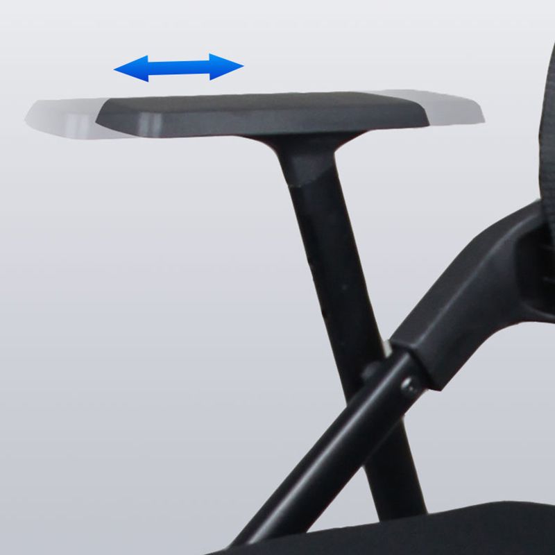 Mesh Mid Back Conference Chair Contemporary Ergonomic Arms Office Chair Clearhalo 'furn' 'furn_office_chair' 'Furniture' 'Office Chairs' 'Office Furniture' 'office_chair' 1200x1200_72f81c0e-8736-419f-8d1a-db6438aa95f9