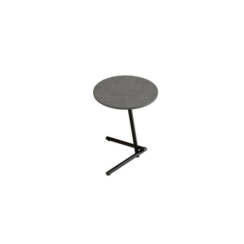 Pedestal Round End Table Minimalist Side End Table for Living Room Clearhalo 'Coffee & Accent Tables' 'End & Side Tables' 'end_side_tables' 'furn' 'furn_end_side_tables' 'Furniture' 'Living Room Furniture' 1200x1200_72fa2cfa-e9a6-4af7-b9a7-7a16c8816fd6