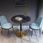 Glam Style Stone Top Dinette Table Metal Base Dining Table for Coffee Shop Clearhalo 'Dining Tables & Seating' 'Dining Tables' 'dining_table' 'Furniture' 'furniture_dining_table' 'Kitchen & Dining Furniture' 'kitchen' 'kitchen_dining_table' 1200x1200_72fceb70-8b4f-4c7d-9dbc-8af0ed1819ee