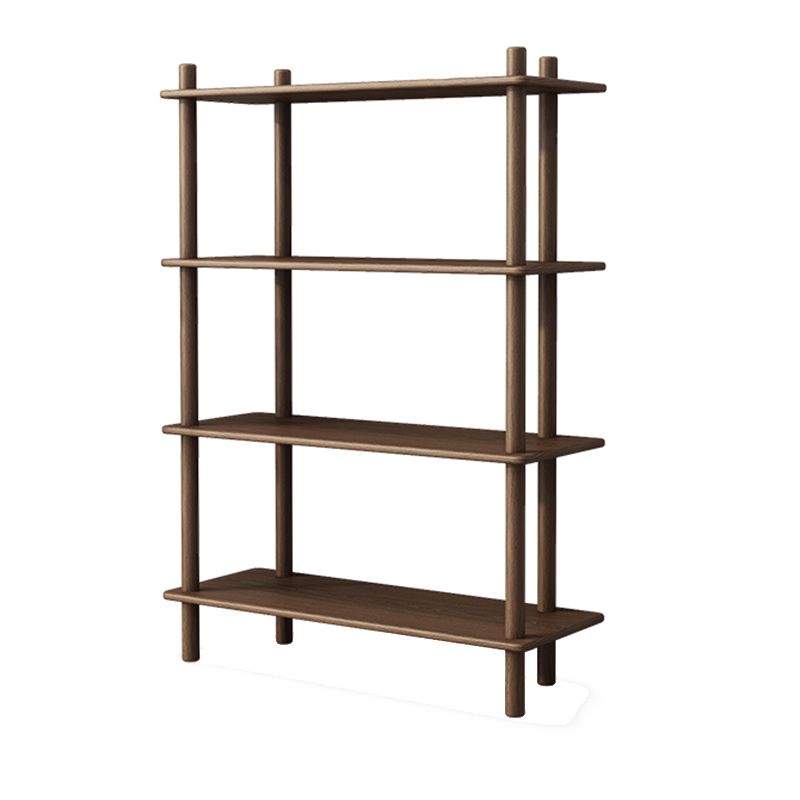 Scandinavian Open Back Wood Shelf Bookcase with Shelves for Home Office Clearhalo 'Bookcases' 'furn' 'furn_bookcases' 'Furniture' 'Office Furniture' 1200x1200_72fcf060-e09a-4962-b0f4-0a4f0af740e4
