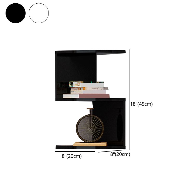 Contemporary Style Wall Mounted Bookcase Engineered Wood Bookshelf Clearhalo 'Bookcases' 'furn' 'furn_bookcases' 'Furniture' 'furniture_bookcases' 'Office Furniture' 1200x1200_72fcf639-ecbb-4701-b1d2-79c3e00bd554