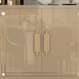 Tavolo moderno tavolo da tavolo ingegnerizzato in legno con porte per soggiorno