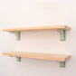 Natural Contemporary Floating Bookshelf Wall Mounted Wooden Shelf Clearhalo 'Bookcases' 'furn' 'furn_bookcases' 'Furniture' 'Office Furniture' 1200x1200_73012c0a-0fbe-488a-b846-6ee91aaa63b6