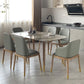Sintered Stone Two-Color Dining Table Luxury 4 Legs Table for Dining Room Clearhalo ' dining_table' 'Dining Tables & Seating' 'Dining Tables' 'furn' 'furn_dining_table' 'Furniture' 'furniture_dining_table' 'Kitchen & Dining Furniture' 'kitchen&dining_furn' 'kitchen' 'kitchen_dining_table' 1200x1200_7303848d-0437-4e59-9368-e7f7db3e87bd