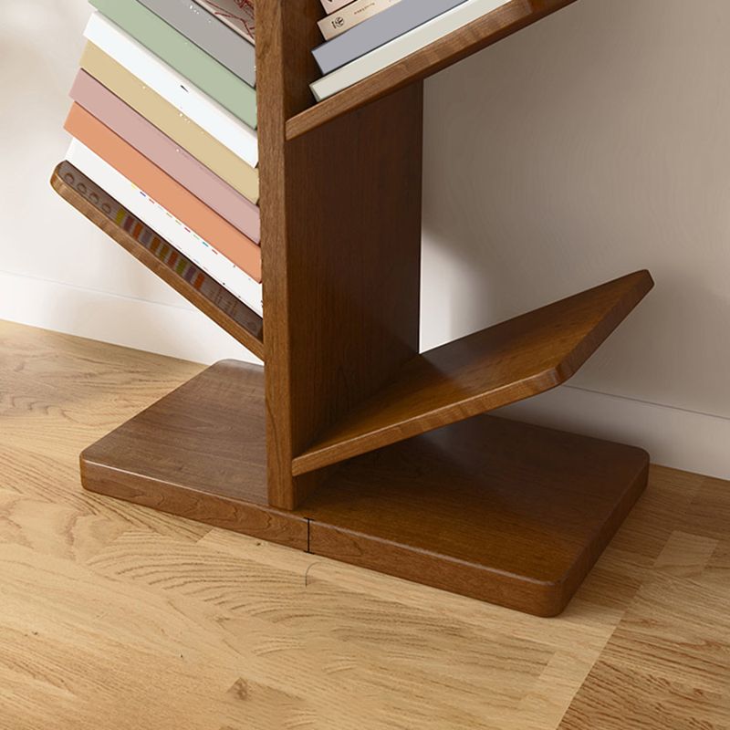 Modern Wood Bookshelf Geometric Vertical Open Shelf Bookcase Clearhalo 'Bookcases' 'furn' 'furn_bookcases' 'Furniture' 'Office Furniture' 1200x1200_73047f6f-4ed5-43c2-b8e6-6be85b78e532