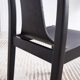 Silla lateral de la habitación del interior del interior de la madera del interior