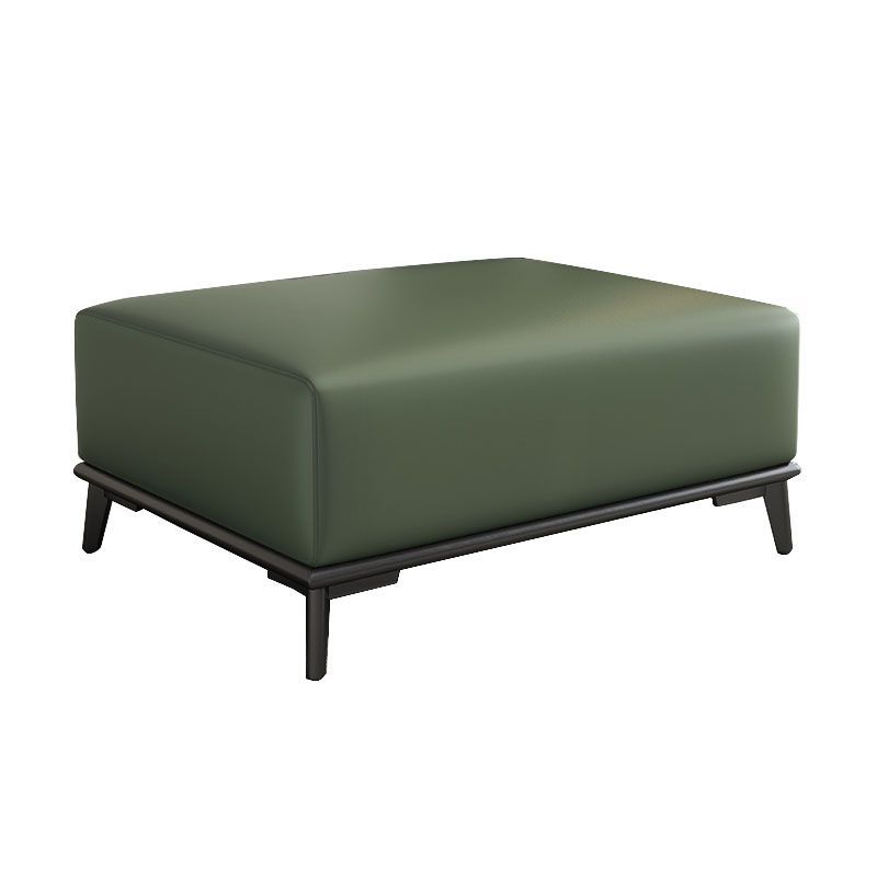 Home Contemporary Rectangular Ottoman Leather Foot Stool with Legs Clearhalo 'furn' 'furn_ottomans_poufs' 'Furniture' 'Living Room Furniture' 'Ottomans & Poufs' 'ottomans_poufs' 1200x1200_73091caa-2e47-471e-9f83-de27e209c5aa