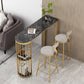 Glam Dining Stools Armless Round Dining Stools with Metal Base Clearhalo 'Bar Furniture' 'Bar Stools' 'bar_stools' 'furn' 'furn_bar_stools' 'Furniture' 'Kitchen & Dining Furniture' 1200x1200_730c83d8-6121-4402-a0e7-735d1740fabc