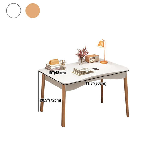 Modern & Contemporary Writing Desk Wooden Writing Desk for Bedroom Clearhalo 'furn' 'furn_office_desk' 'Furniture' 'Office Desks' 'Office Furniture' 'office_desk' 1200x1200_730d40ab-f364-459b-a047-9a1c943f878d