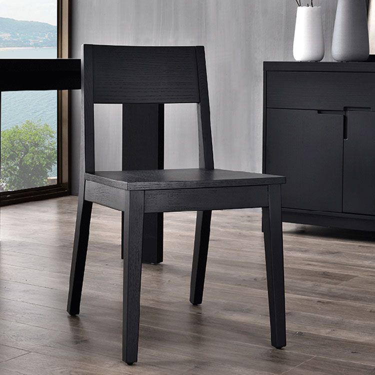 Sedia moderna in legno spostano a braccio con gambe di cenere per sala da pranzo