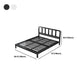Modern Metal Folding Bed Rectangular Open-Frame Bed with Metal Legs