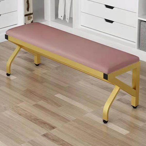 Modern Seating Bench Foam Bench 13.78" W 17.72" H with Legs for Bedroom Clearhalo 'Benches' 'Chairs & Seating' 'furn' 'furn_benches' 'Furniture' 'Living Room Furniture' 1200x1200_7311230f-c272-465e-af94-c7dfefa3f78a