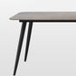 Simplicity Style Sintered Stone Dining Table 4 Legs Carbon Steel Base Rectangle Table for Home Clearhalo ' dining_table' 'Dining Tables & Seating' 'Dining Tables' 'furn' 'furn_dining_table' 'Furniture' 'furniture_dining_table' 'Kitchen & Dining Furniture' 'kitchen&dining_furn' 'kitchen' 'kitchen_dining_table' 1200x1200_7311528d-fc83-4691-86f4-7fef180c0c75
