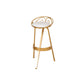 1/3 Pieces Bar Stool and Table Modern Style Round Pub Table Set