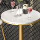 Glam Style Bar Table Set 1/2/3/5 Pieces Square Bar Table with Metal Stools Clearhalo 'Bar Furniture' 'furn' 'furn_home_bar_bar_sets' 'Furniture' 'Home Bars & Bar Sets' 'home_bar_bar_sets' 'Kitchen & Dining Furniture' 1200x1200_73159678-aadb-465a-8d98-4a1dc885346b