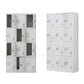 Contemporary Hinged Wardrobe Armoire Steel Wardrobe Cabinet for Home