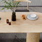 Free Form Wood Dining Table Natural and Walnut Dining Table with Pedestal Base Clearhalo 'Dining Tables & Seating' 'Dining Tables' 'dining_table' 'furn' 'furn_dining_table' 'Furniture' 'furniture_dining_table' 'Kitchen & Dining Furniture' 'kitchen' 'kitchen_dining_table' 1200x1200_731f0e2b-e053-44d5-b9e5-ddae98107388