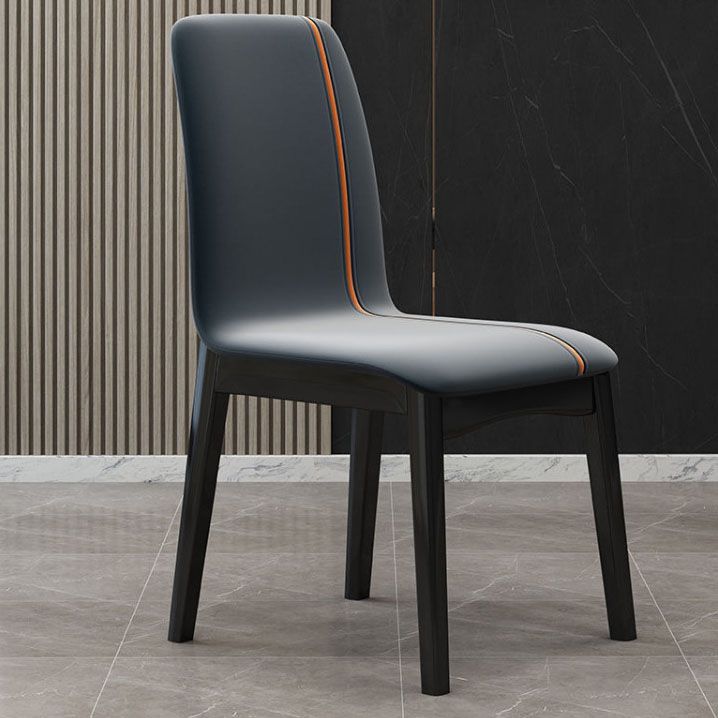 Contemporary Parsons Chair Upholstered Furniture in Matte Finish for Home Clearhalo 'Dining Chairs' 'Dining Tables & Seating' 'dining_chair' 'furn' 'furn_dining_chair' 'Furniture' 'Kitchen & Dining Furniture' 1200x1200_7324d4a2-cf19-4bf6-b076-2b0d76005061