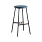 Industrial Backless Bar-stool PU Leather Bar Stool with Metal Legs Clearhalo 'Bar Furniture' 'Bar Stools' 'bar_stools' 'Furniture' 'furniture_bar_stools' 'Kitchen & Dining Furniture' 1200x1200_7325bf59-9ff5-4202-b59e-3ca568586d23