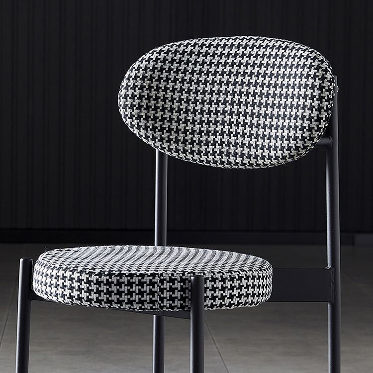 Glam Style Kitchen Dining Chair Metal Dining Armless Side Chairs Clearhalo ' kitchen&dining_furn' 'Dining Chairs' 'Dining Tables & Seating' 'dining_chair' 'furn' 'furn_dining_chair' 'Furniture' 'furniture_dining_chair' 'Kitchen & Dining Furniture' 'kitchen' 1200x1200_73264bfe-df61-4b9f-bb26-3173a9f0e1c1