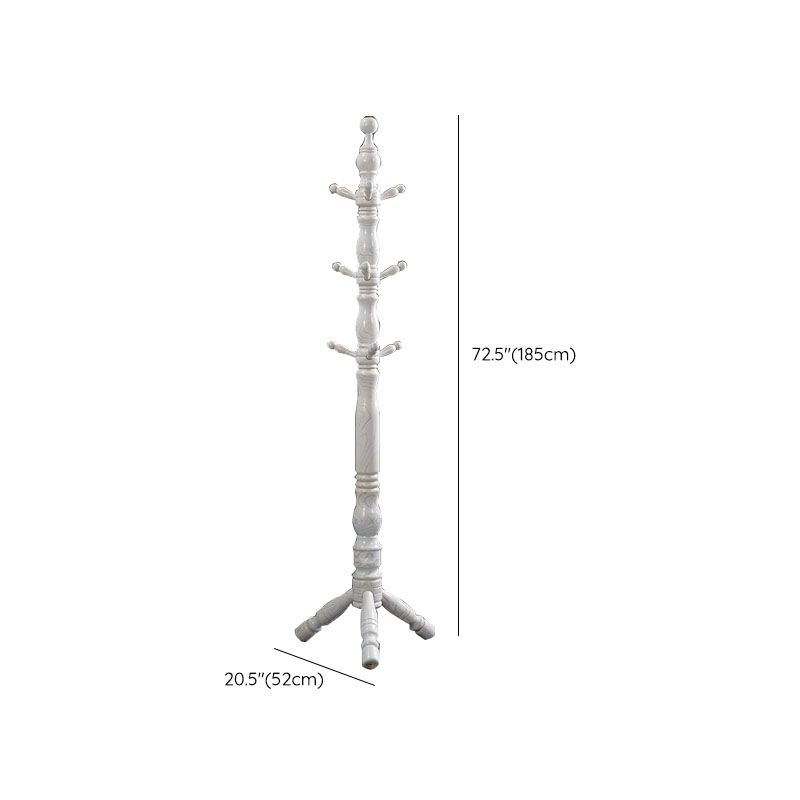 71"H Solid Wood Coat Rack European Style Hanger Ash Wood Modern Hall Tree Clearhalo 'Entry & Mudroom Furniture' 'furn' 'furn_hall_tree_coat_racks' 'Furniture' 'Hall Trees & Coat Racks' 'hall_tree_coat_racks' 1200x1200_732eba11-2df4-4530-9b61-5f10c1bcc3ef