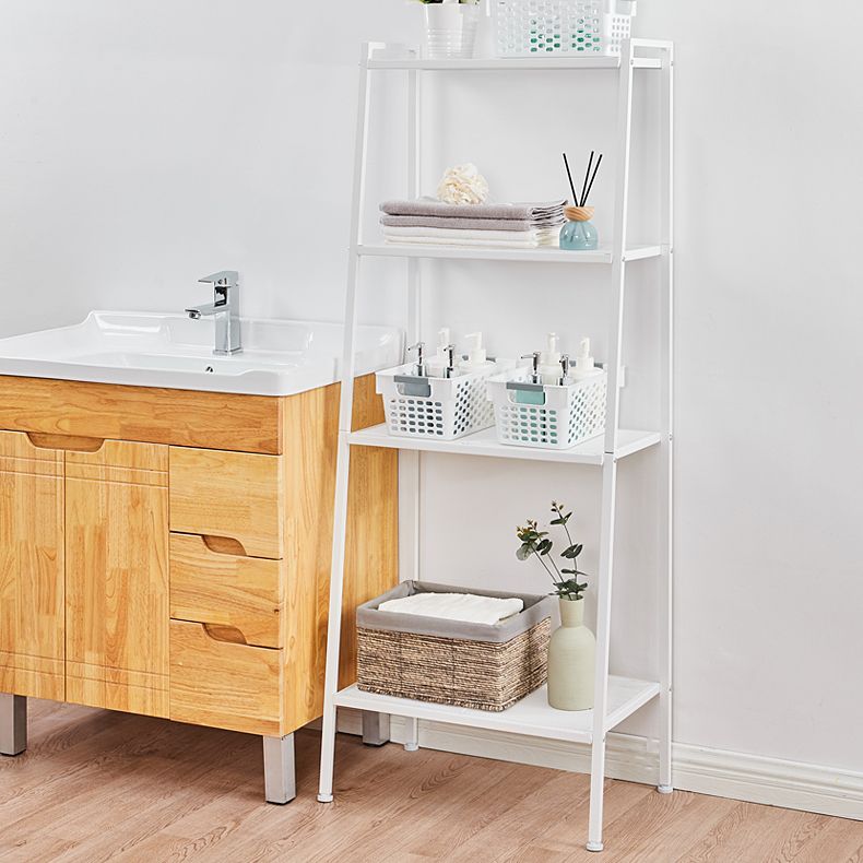 Contemporary Open Ladder Bookshelf Metal Vertical Bookshelf for Home Clearhalo 'Bookcases' 'furn' 'furn_bookcases' 'Furniture' 'furniture_bookcases' 'Office Furniture' 1200x1200_732f25dd-3f60-482d-99f5-f85f32ebfabe