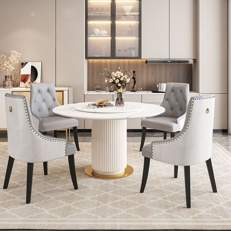 Victorian Style Solid Wood Dining Chair Armless Tufted Dining Chair for Home Use (Set of 2) Clearhalo ' kitchen&dining_furn' 'Dining Chairs' 'Dining Tables & Seating' 'dining_chair' 'furn' 'furn_dining_chair' 'Furniture' 'furniture_dining_chair' 'Kitchen & Dining Furniture' 'kitchen' 1200x1200_73312ce2-30bc-4dfe-ae8a-92edd139c77f