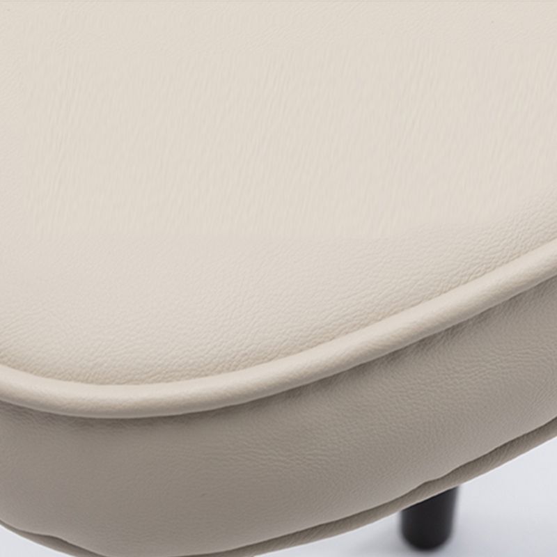 Contemporary Metal Leather Bar Stools Bristol Barstool with Iron Legs and Low Back Clearhalo 'Bar Furniture' 'Bar Stools' 'bar_stools' 'furn' 'furn_bar_stools' 'furniture_bar_stools' 'Kitchen & Dining Furniture' 'kitchen&dining_furn' 'kitchen' 'kitchen_furn' Furniture' 1200x1200_73320679-748e-40c4-9a46-c71900e284a6