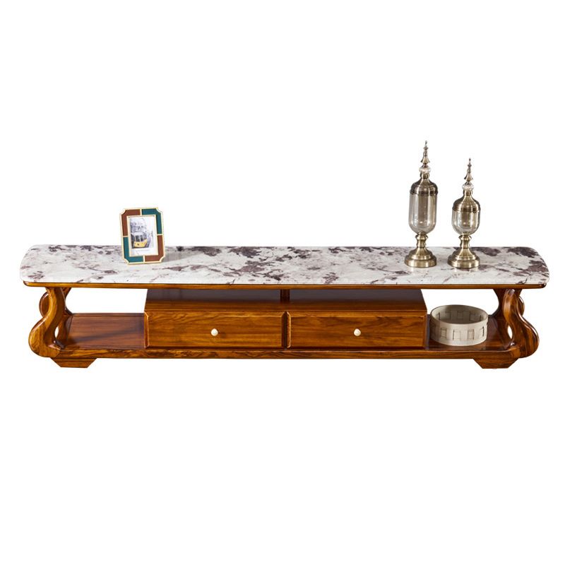 Open Storage TV Media Console Contemporary Stand Console with Drawers Clearhalo 'furn' 'furn_tv_stands_entertainment_centers' 'Furniture' 'Living Room Furniture' 'TV Stands & Entertainment Centers' 'TV Stands & Media Storage Furniture' 'tv_stands_entertainment_centers' 1200x1200_733432c6-96c7-4346-b90d-2316c8acb73a