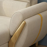 Nordic Stationary Living Room Flared Arm Cushions Sofa Chaise Clearhalo 'furn' 'furn_sectionals' 'Furniture' 'Living Room Furniture' 'Sectionals' 1200x1200_7334a94a-7141-44fe-96d7-25e0cbab0959