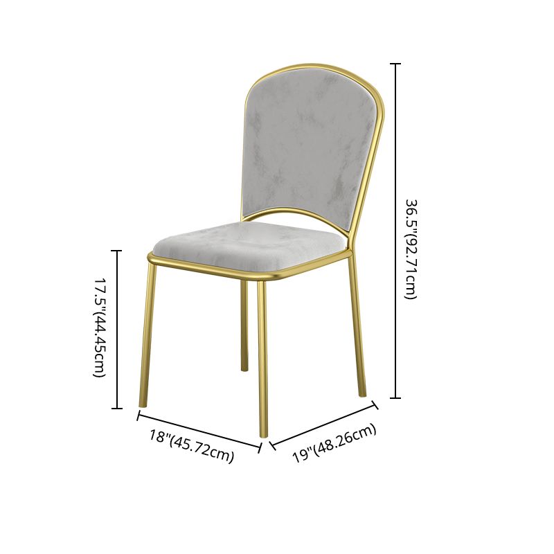 Rectangle Scandinavian Dining Room Set Sintered Stone Top Dining Furniture Set with Metallic Base Clearhalo 'Dining Room Sets' 'Dining Tables & Seating' 'dining_room_set' 'furn' 'furn_dining_room_set' 'Furniture' 'furniture_dining_room_set' 'Kitchen & Dining Furniture' 'kitchen&dining_furn' 'kitchen' 1200x1200_733523de-12c0-4e4c-abb0-4d7a1543cfc7