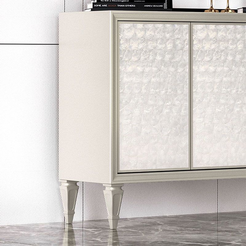 Stile moderno a buffet in legno ingegnerizzato per la sala da pranzo 35,4 pollici di altezza